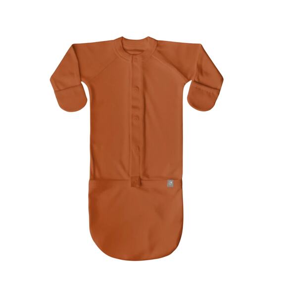 Goumi Kids 24 Hour Convertible sleeper Baby Gown 0-3 months NWT Sienna - Picture 1 of 3
